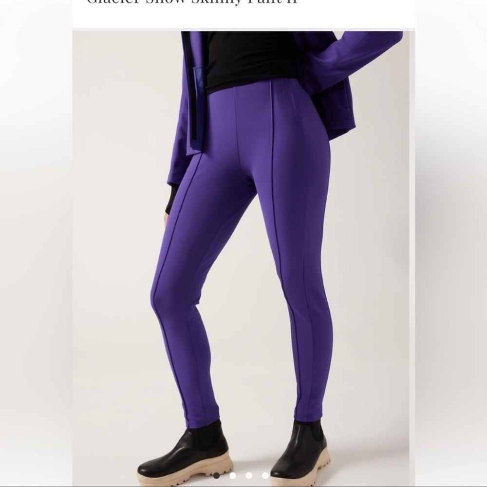 Athleta Women's Glacier Snow Pant Purple Size 6